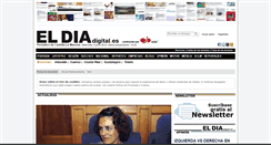 Desktop Screenshot of eldiadigital.es